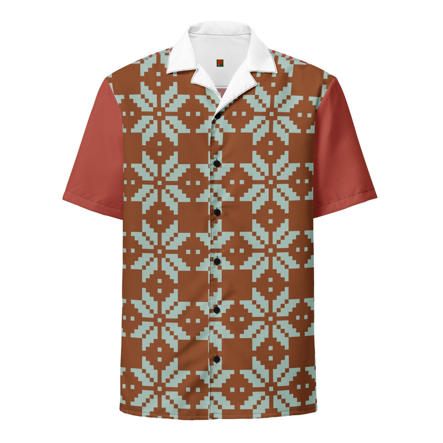 Unisex button shirt, Summer Casual Shirt, Floral Printed Shirts - PratSN