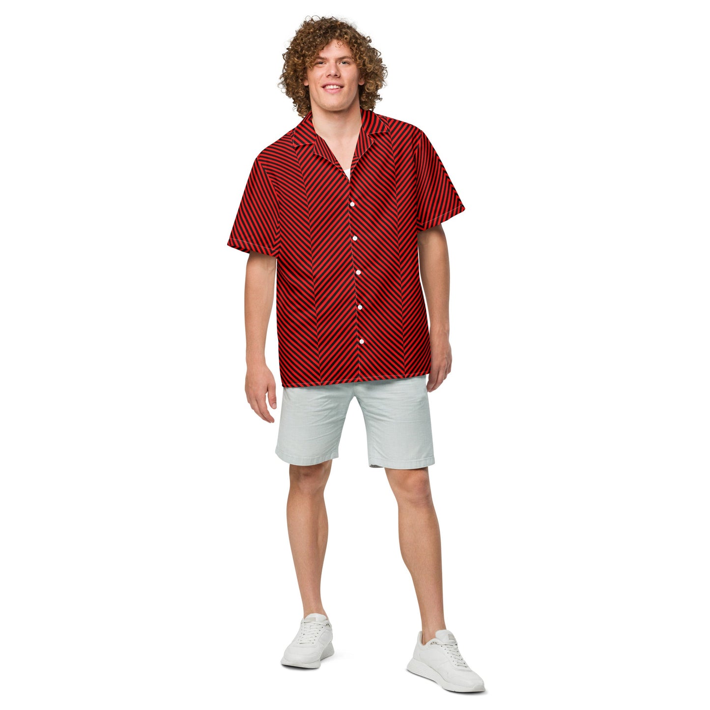 Unisex button shirt, Summer Shirt, Unisex Beach Shirt, Casual Shirt, Short Sleeve button Down shirt - PratSN