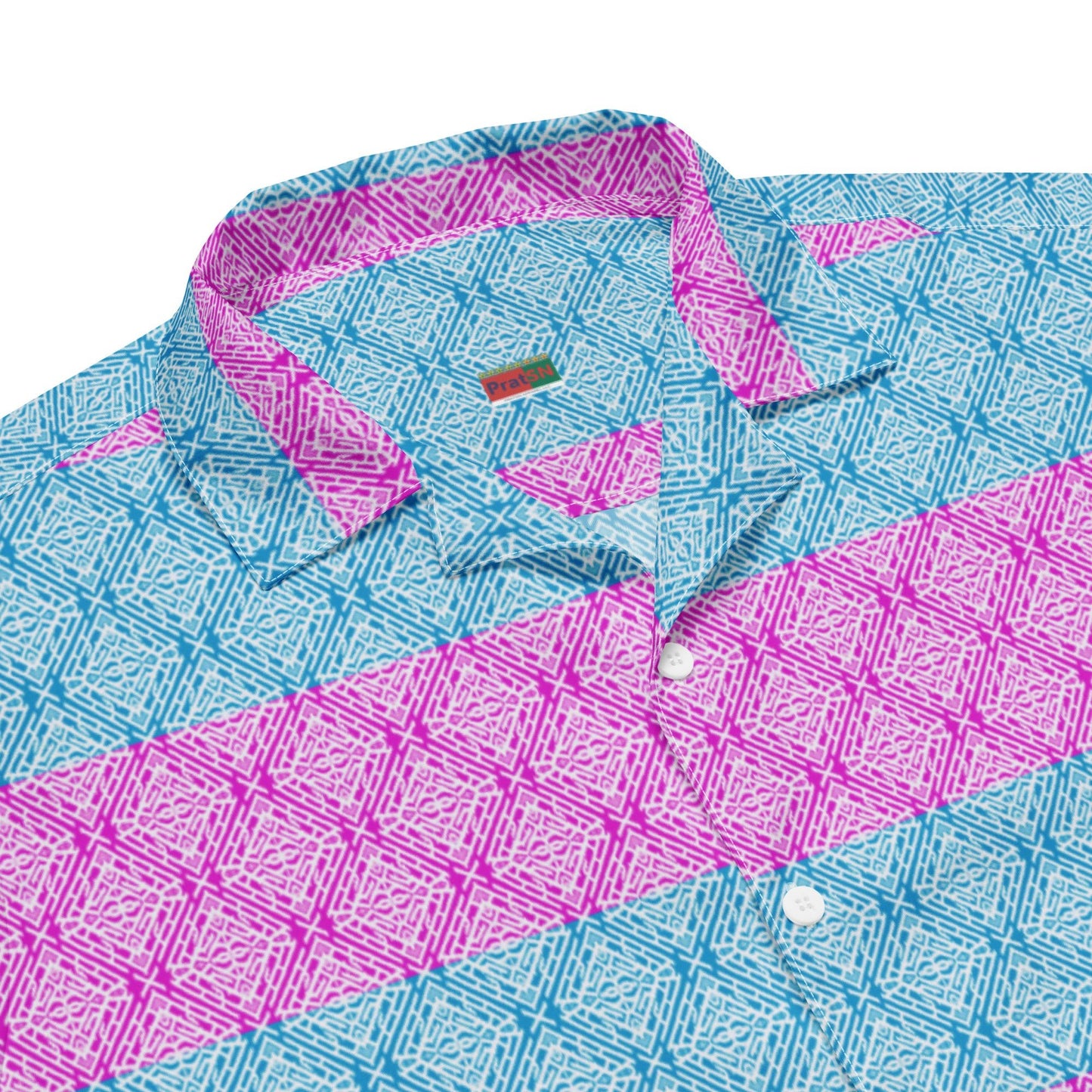 Unisex button shirt, Summer Shirt, Unisex Beach Shirt, Casual Shirt, Short Sleeve button Down shirt - PratSN