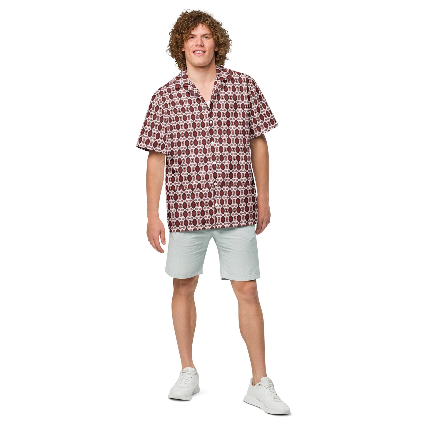 Unisex button shirt, Summer Shirt, Unisex Beach Shirt, Casual Shirt, Short Sleeve button Down shirt - PratSN