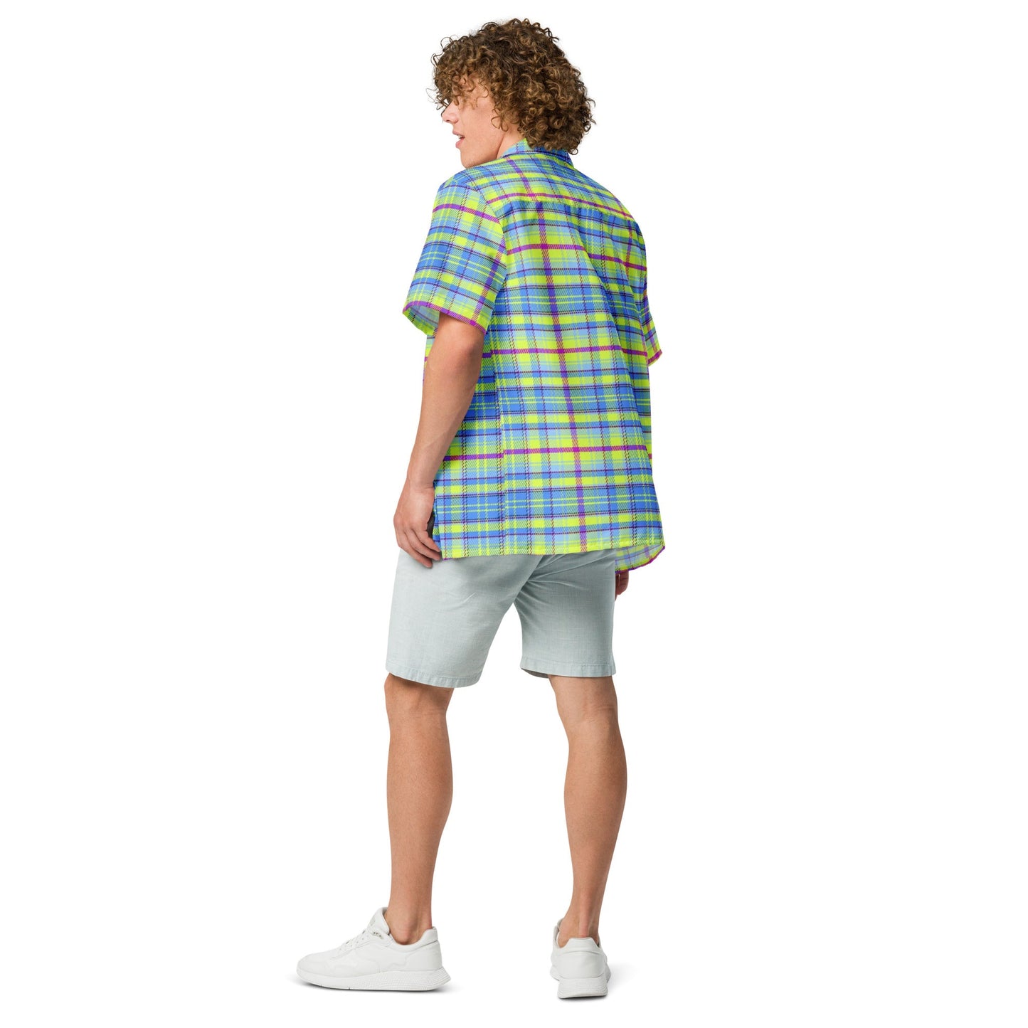 Unisex button shirt, Summer Shirt, Unisex Beach Shirt, Casual Shirt, Short Sleeve button Down shirt - PratSN