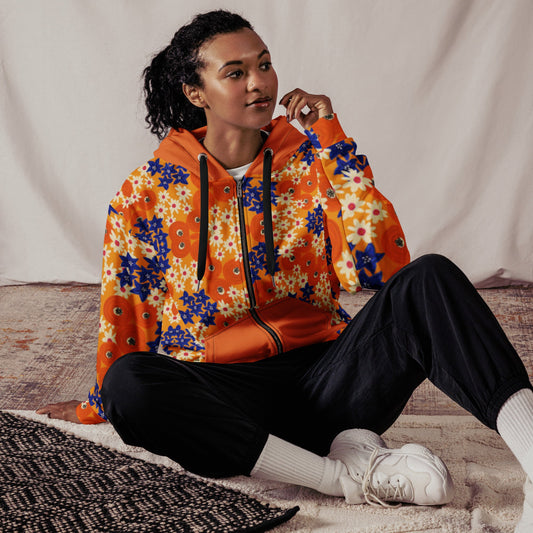 unisex floral hoodie - PratSN