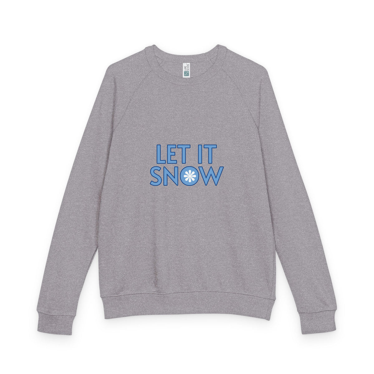 Unisex French terry raglan crewneck | Soft Relaxed Fit - PratSN