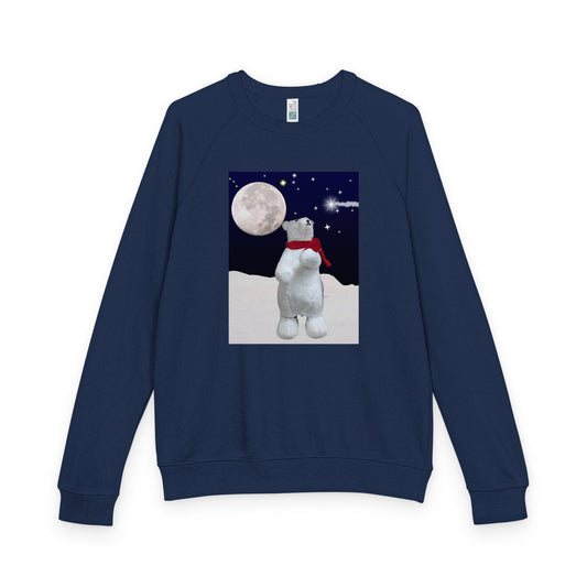 Unisex French terry raglan crewneck | Soft Relaxed Fit - PratSN