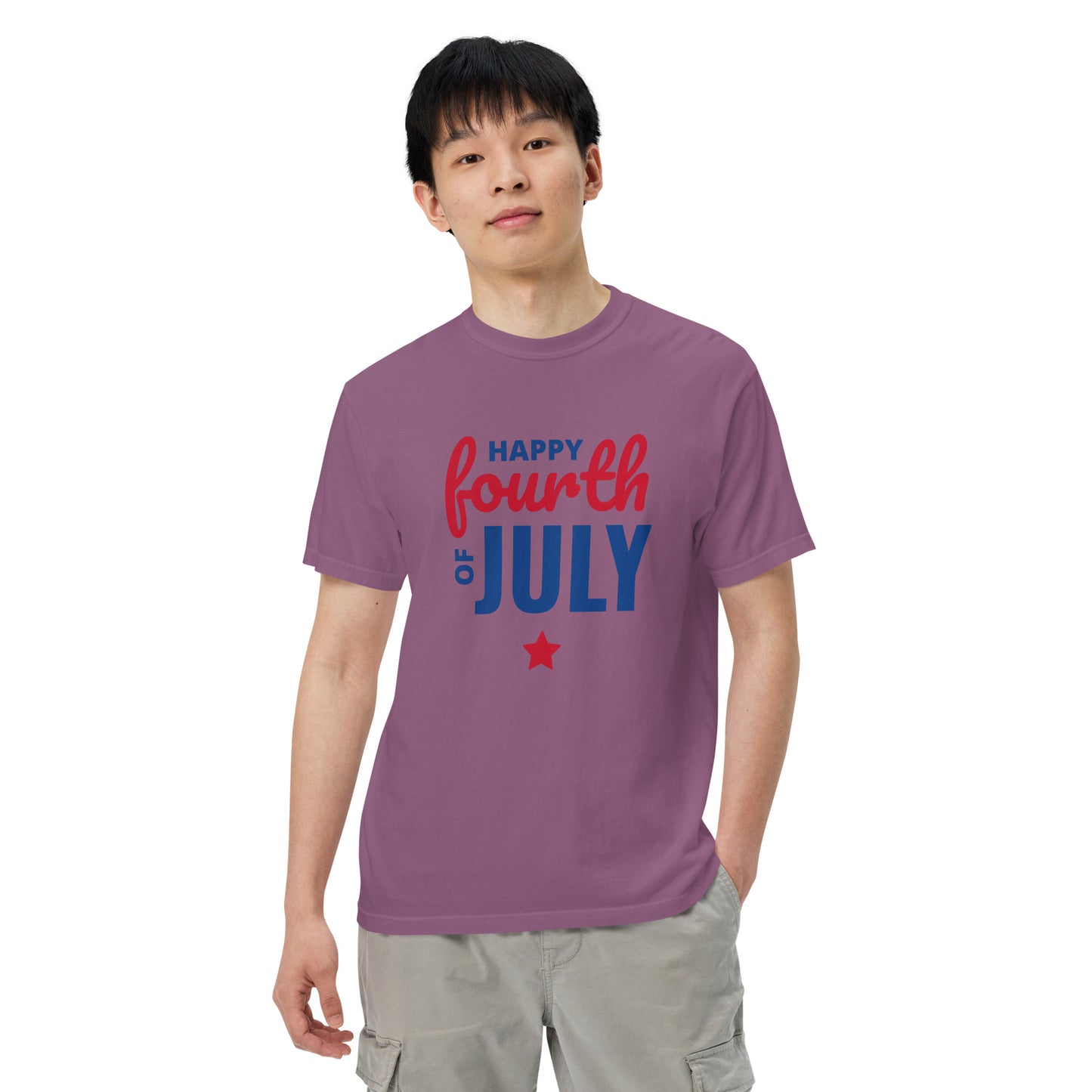 Unisex garment-dyed heavyweight t-shirt Summer T-shirt