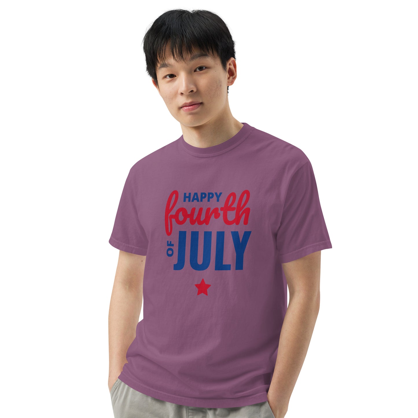 Unisex garment-dyed heavyweight t-shirt Summer T-shirt