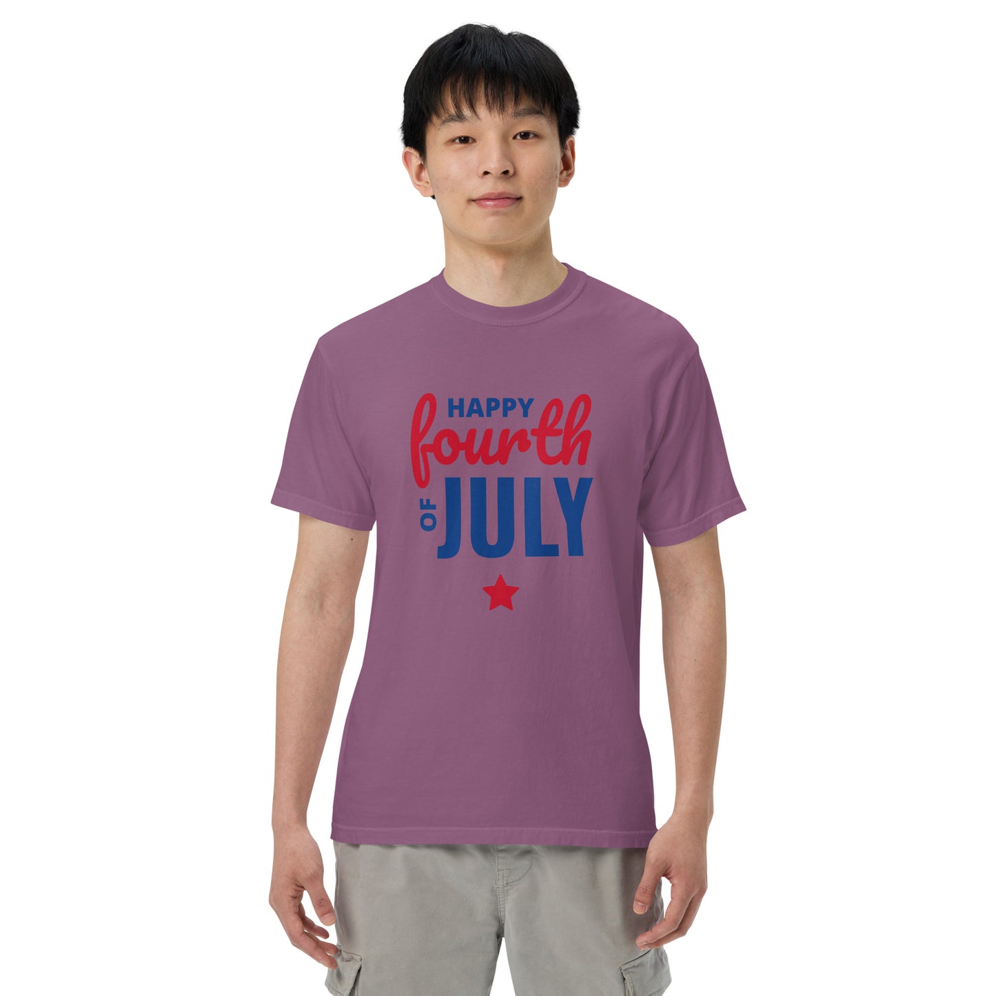 Unisex garment-dyed heavyweight t-shirt Summer T-shirt