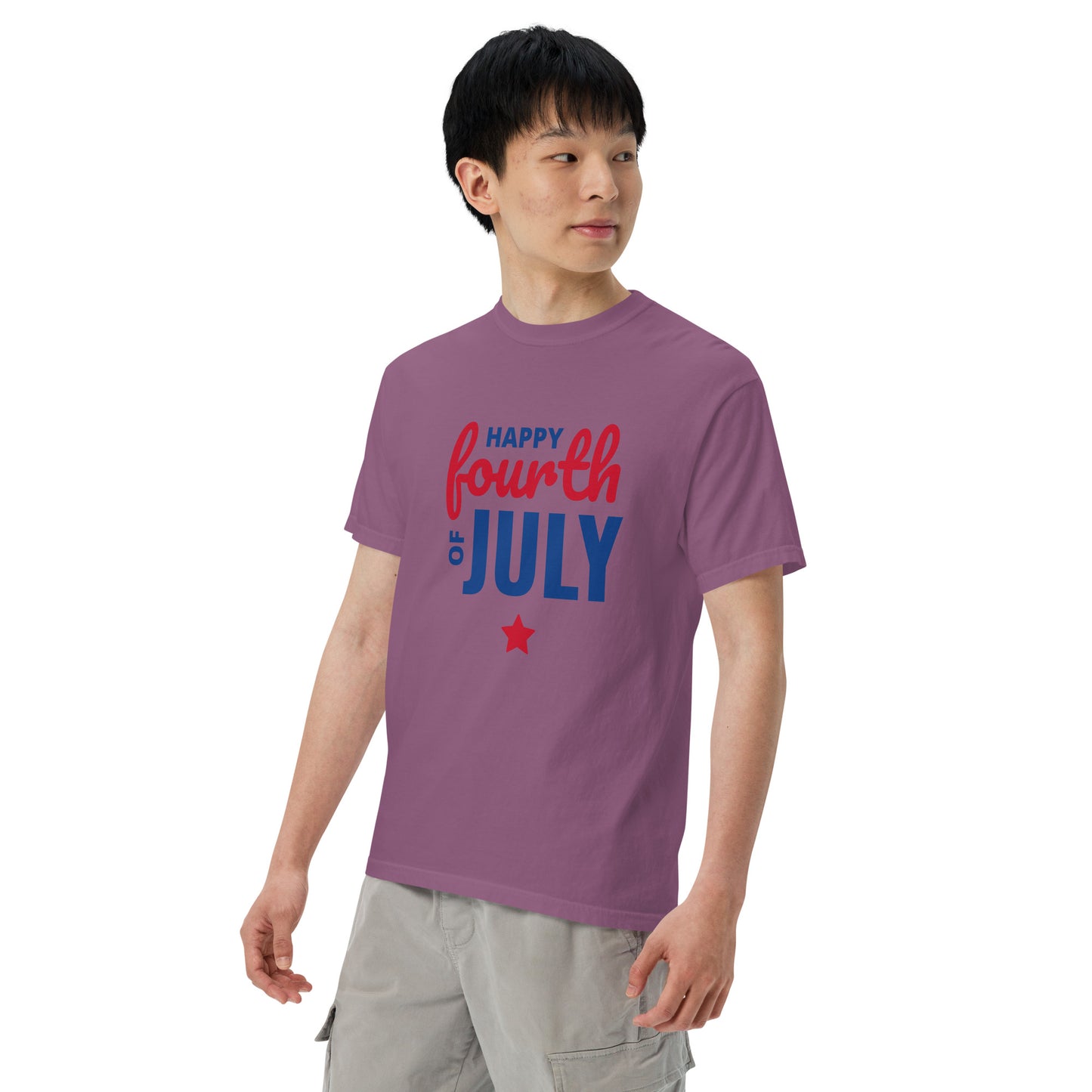 Unisex garment-dyed heavyweight t-shirt Summer T-shirt