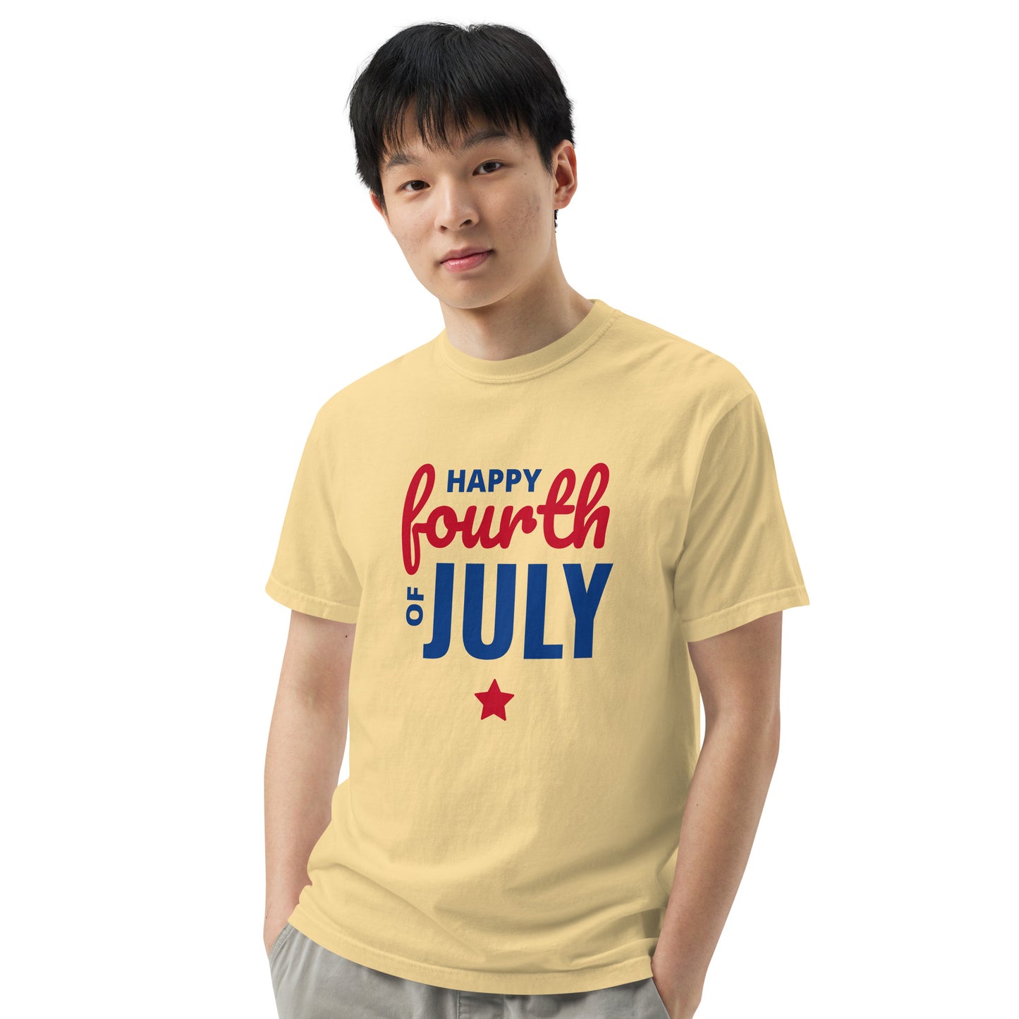 Unisex garment-dyed heavyweight t-shirt Summer T-shirt