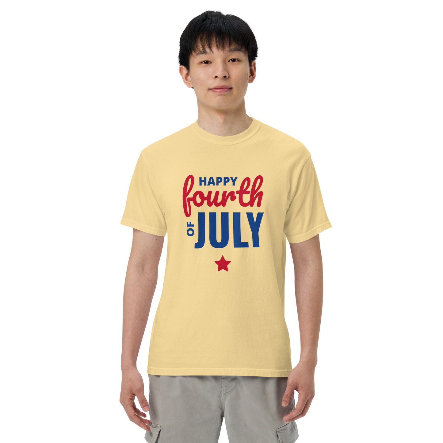 Unisex garment-dyed heavyweight t-shirt Summer T-shirt