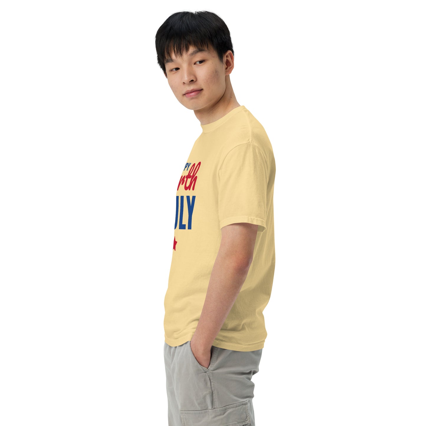 Unisex garment-dyed heavyweight t-shirt Summer T-shirt