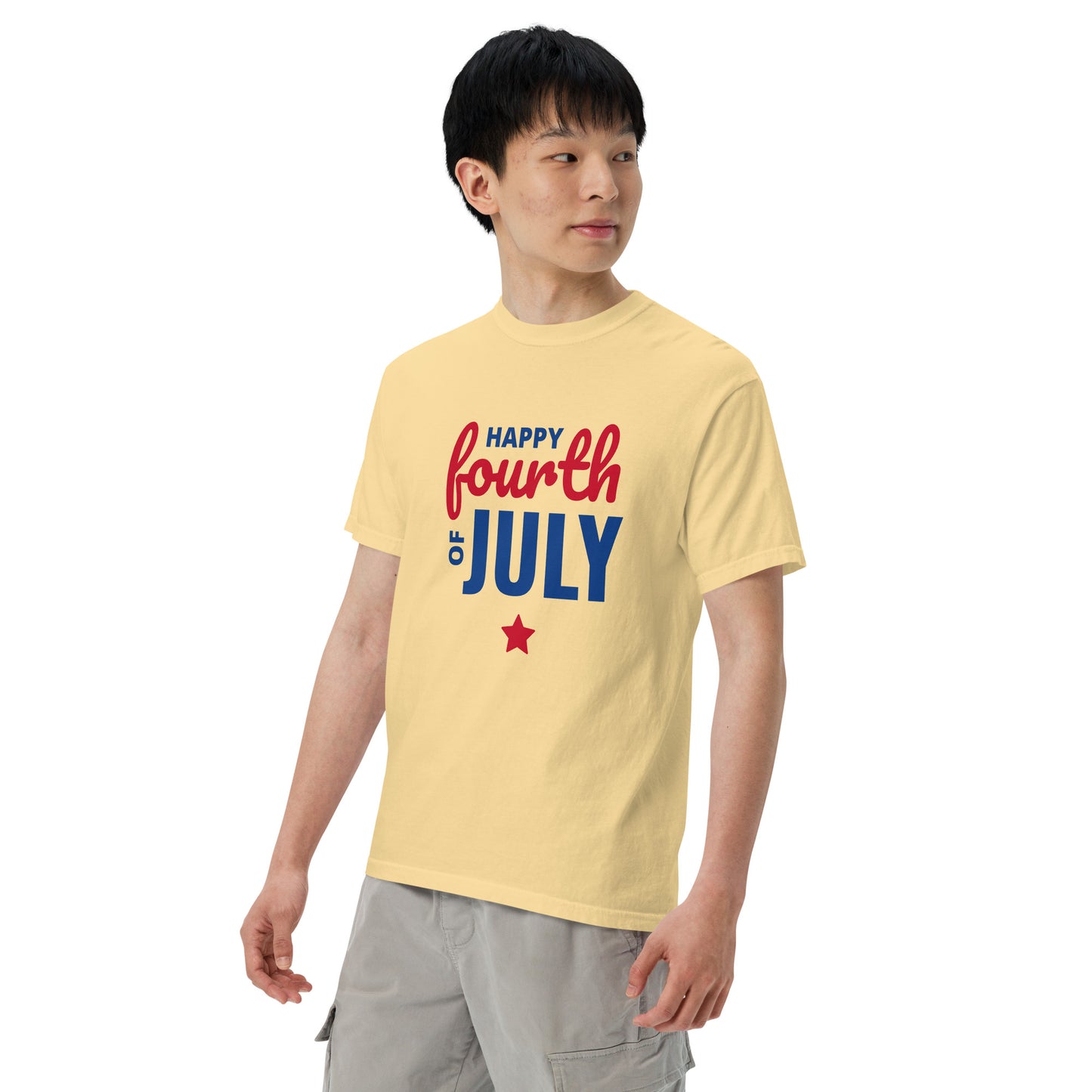 Unisex garment-dyed heavyweight t-shirt Summer T-shirt