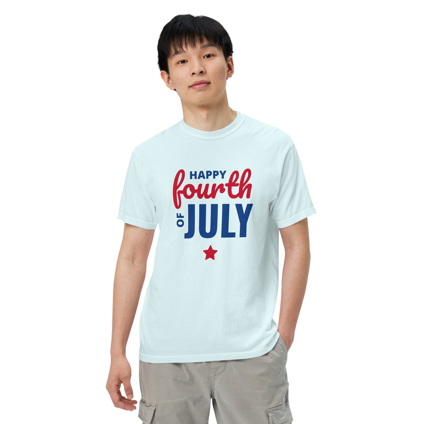 Unisex garment-dyed heavyweight t-shirt Summer T-shirt