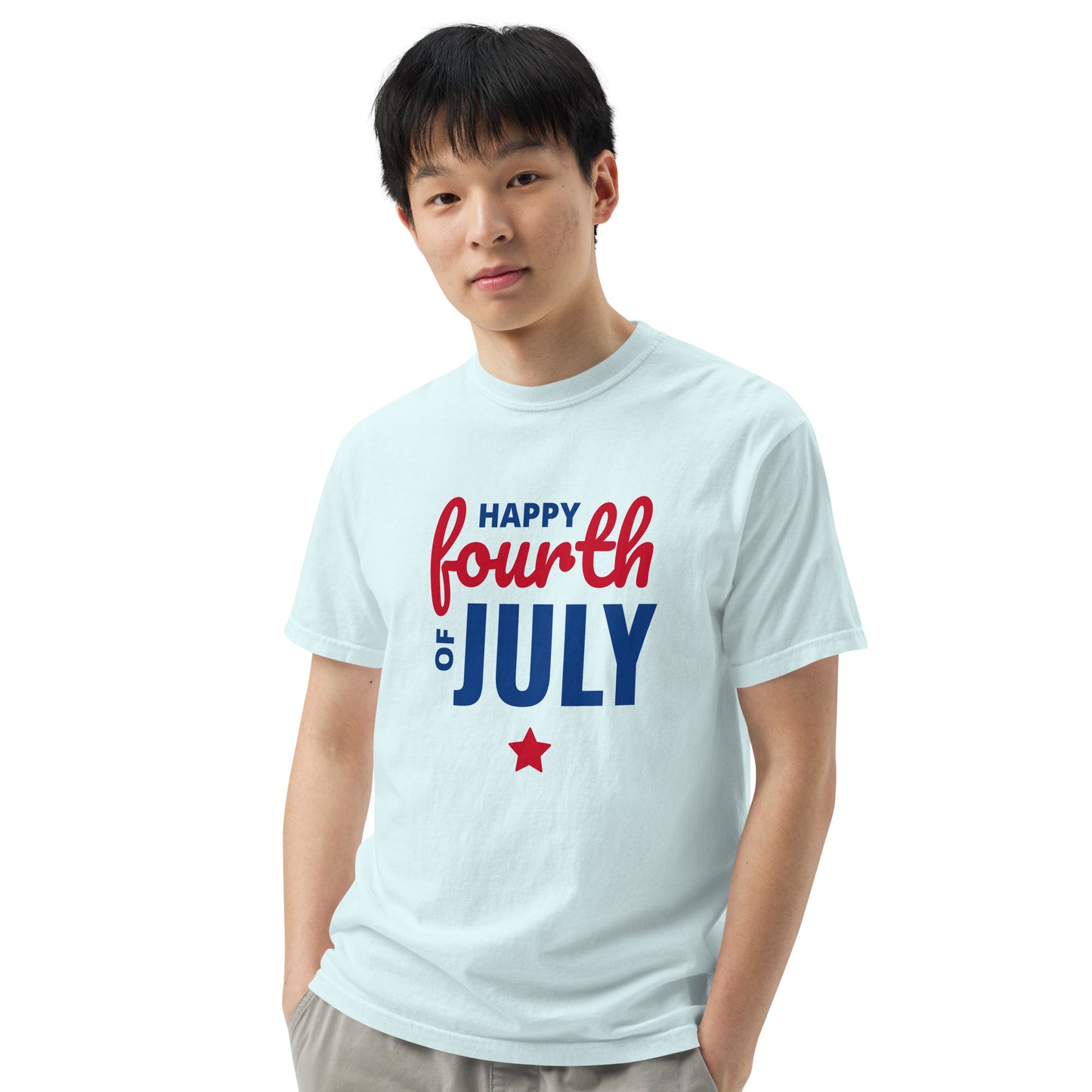 Unisex garment-dyed heavyweight t-shirt Summer T-shirt