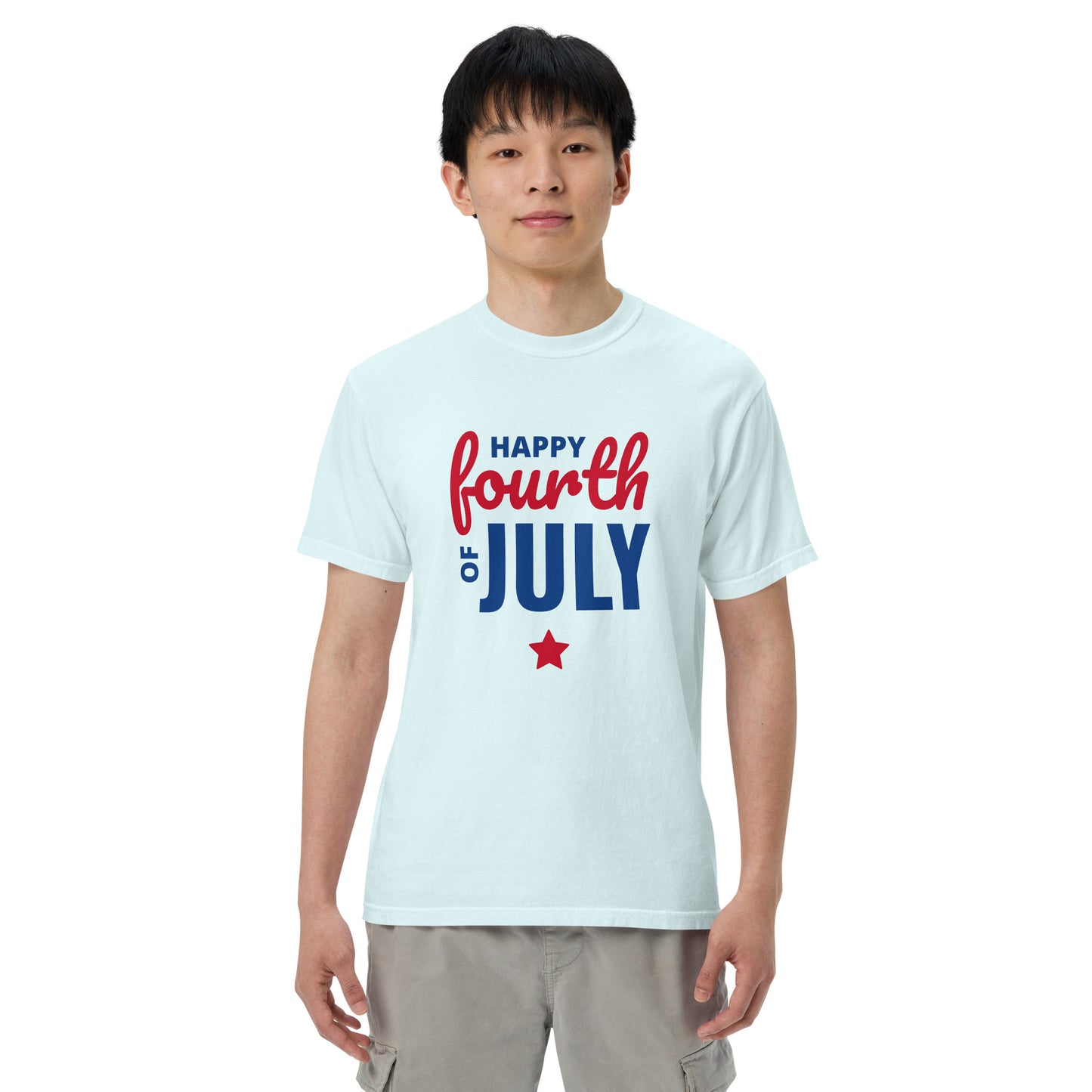 Unisex garment-dyed heavyweight t-shirt Summer T-shirt