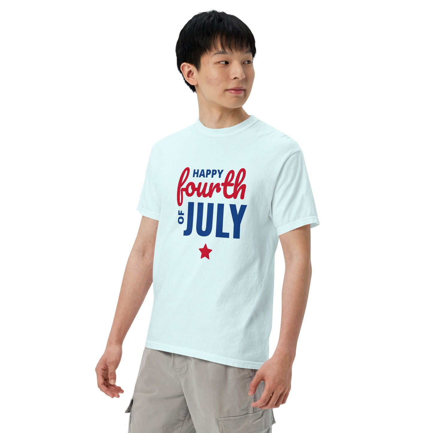 Unisex garment-dyed heavyweight t-shirt Summer T-shirt