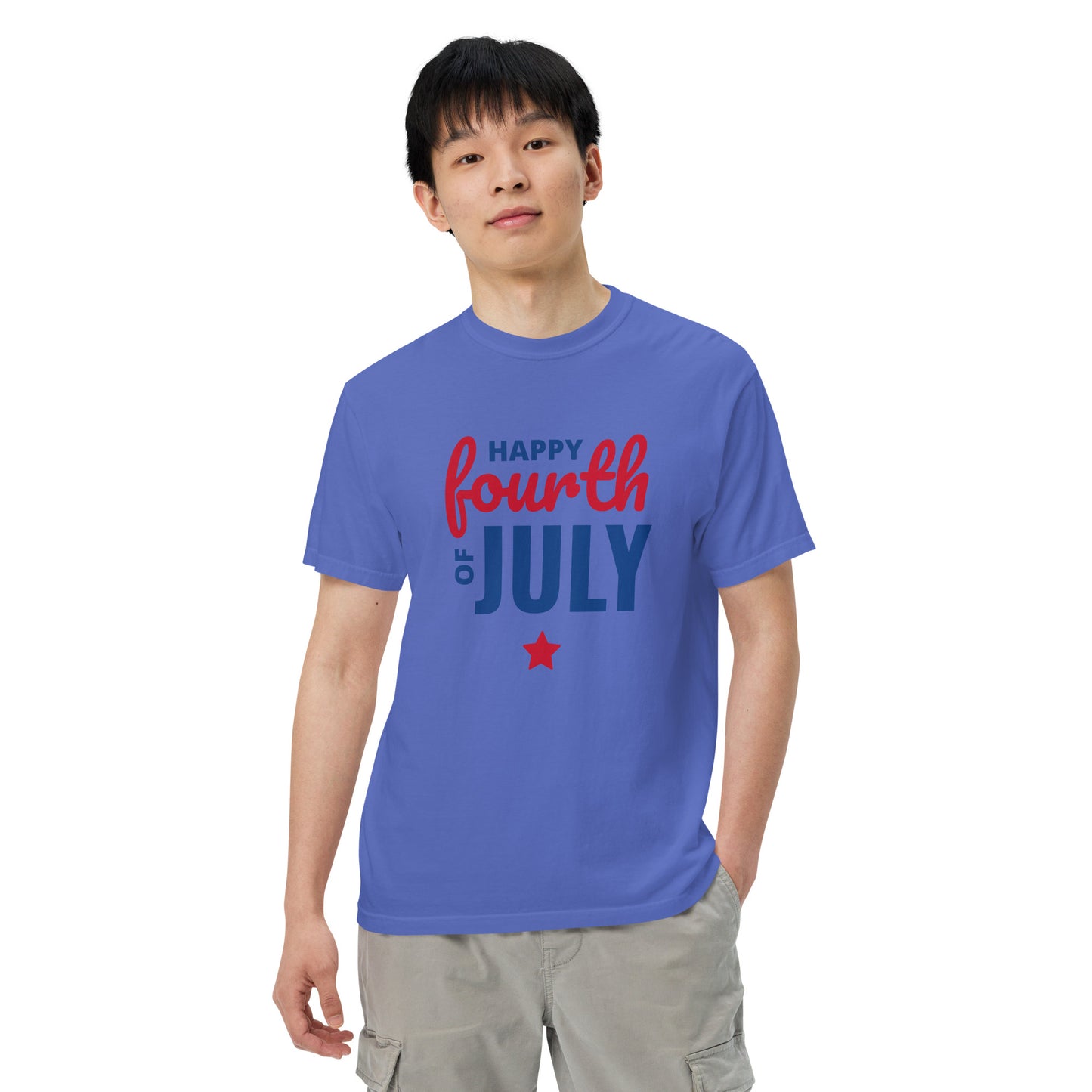 Unisex garment-dyed heavyweight t-shirt Summer T-shirt