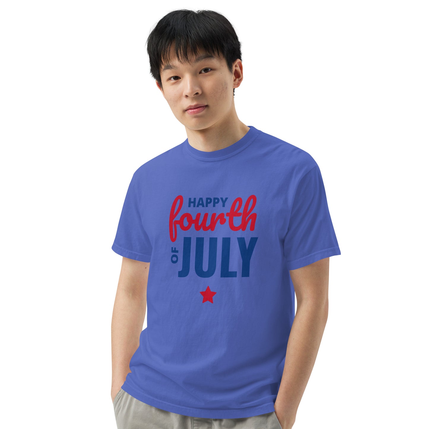 Unisex garment-dyed heavyweight t-shirt Summer T-shirt