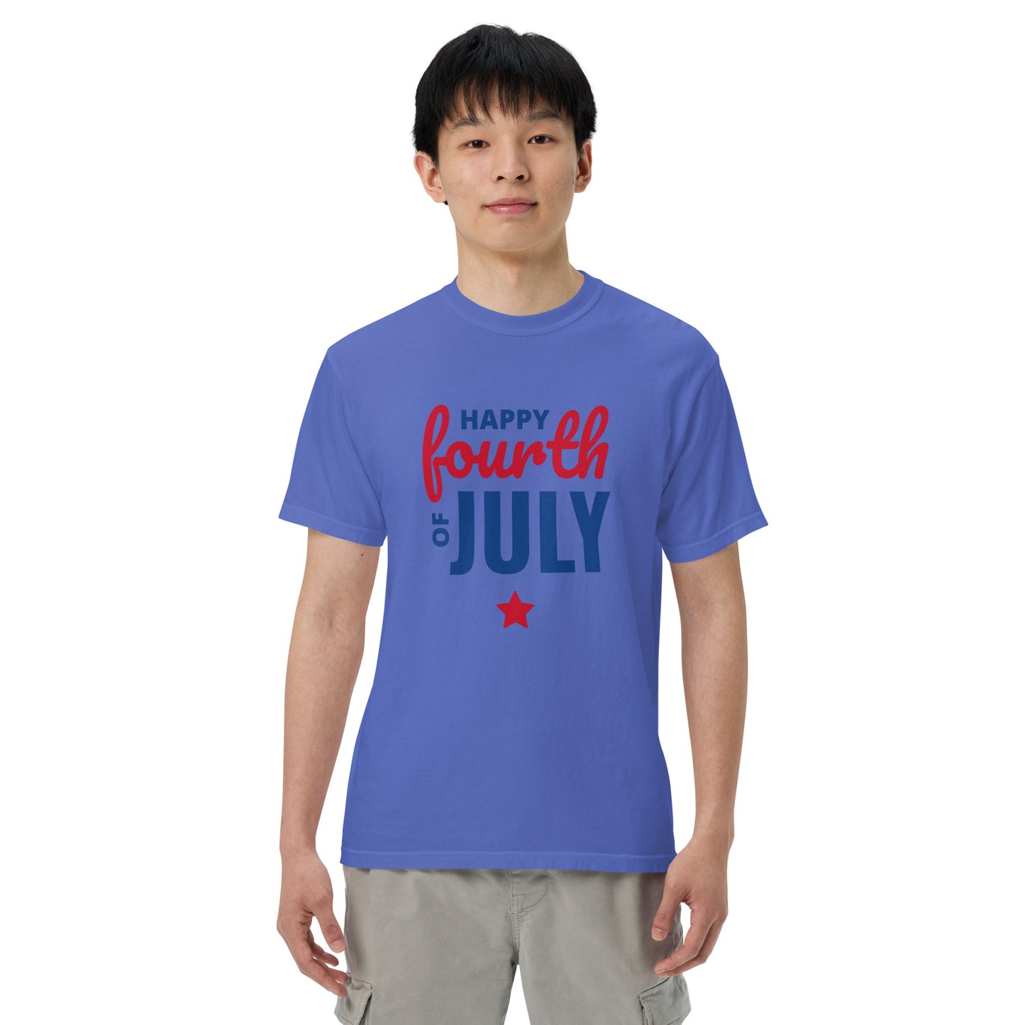 Unisex garment-dyed heavyweight t-shirt Summer T-shirt
