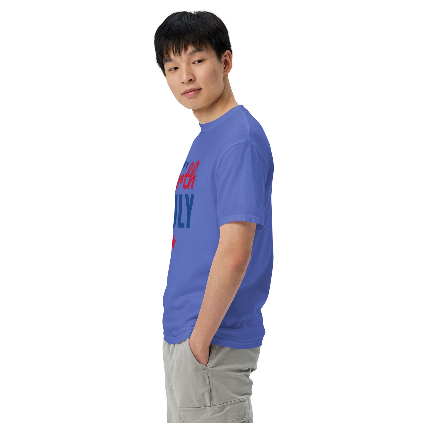 Unisex garment-dyed heavyweight t-shirt Summer T-shirt
