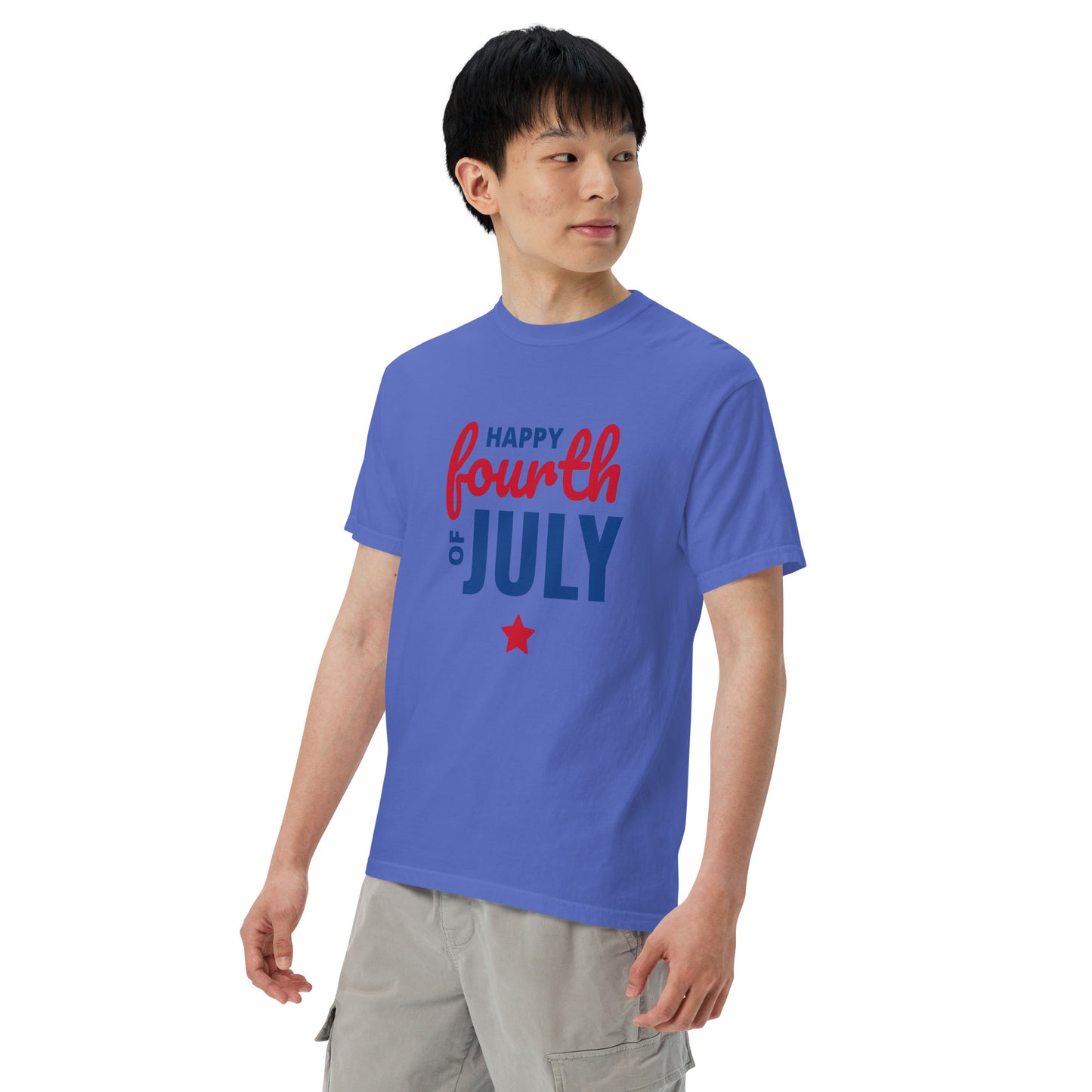 Unisex garment-dyed heavyweight t-shirt Summer T-shirt