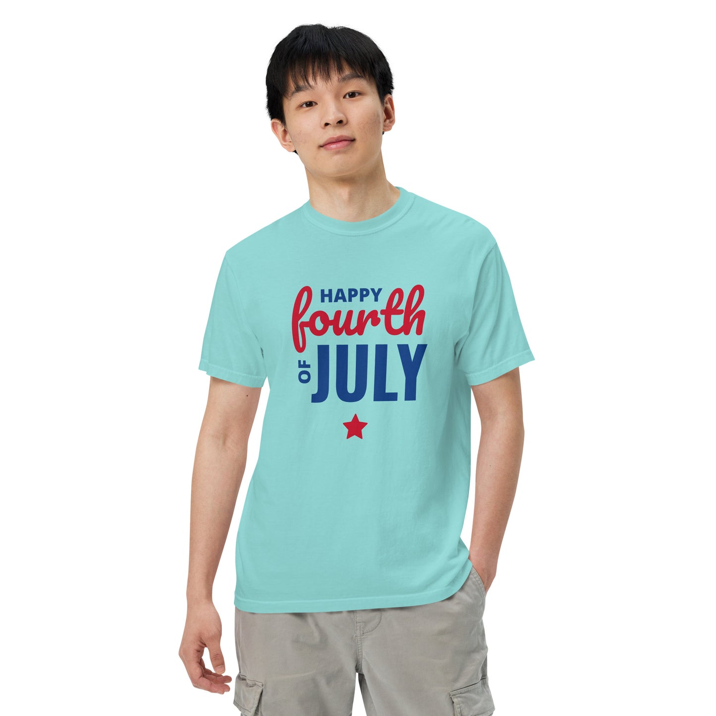 Unisex garment-dyed heavyweight t-shirt Summer T-shirt