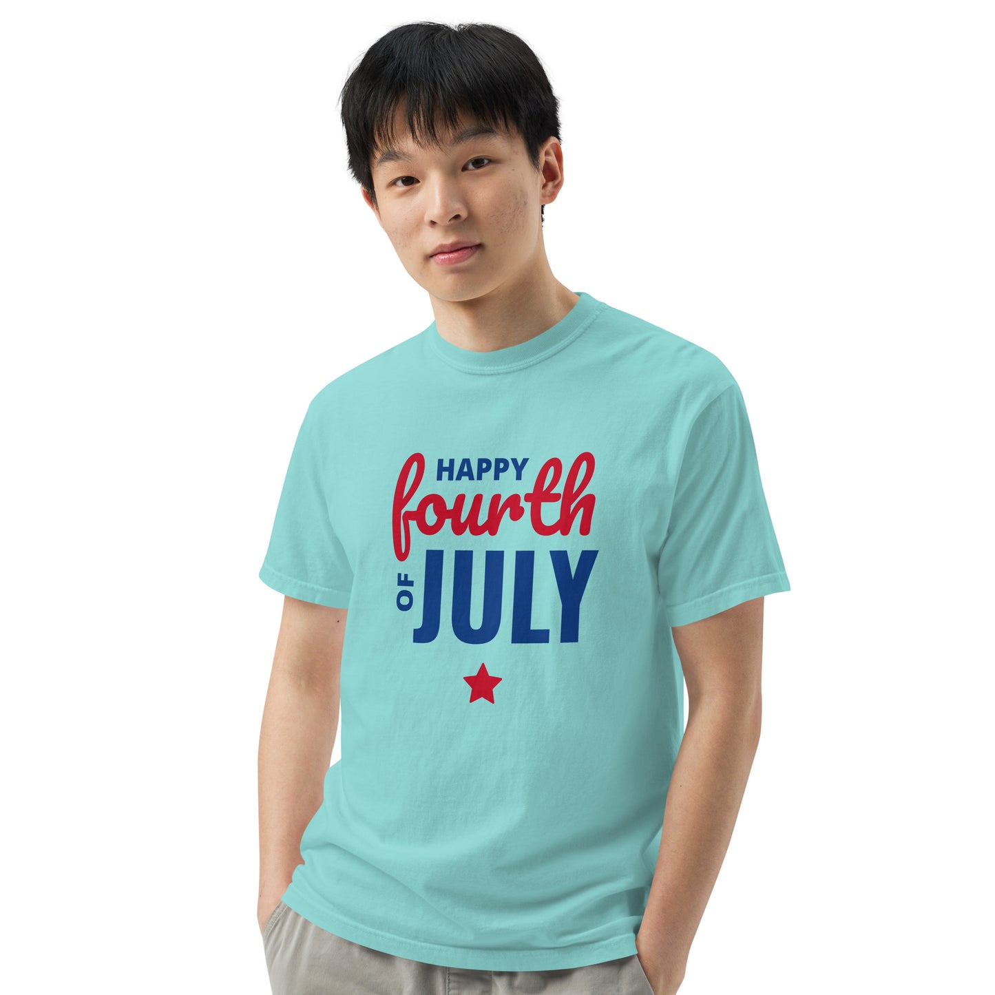 Unisex garment-dyed heavyweight t-shirt Summer T-shirt