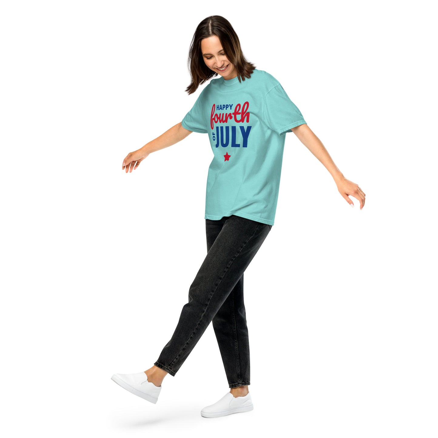 Unisex garment-dyed heavyweight t-shirt Summer T-shirt