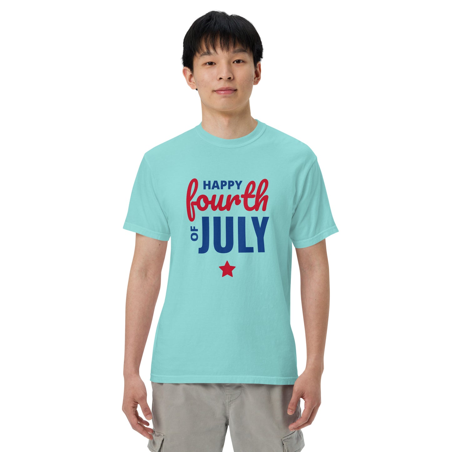 Unisex garment-dyed heavyweight t-shirt Summer T-shirt