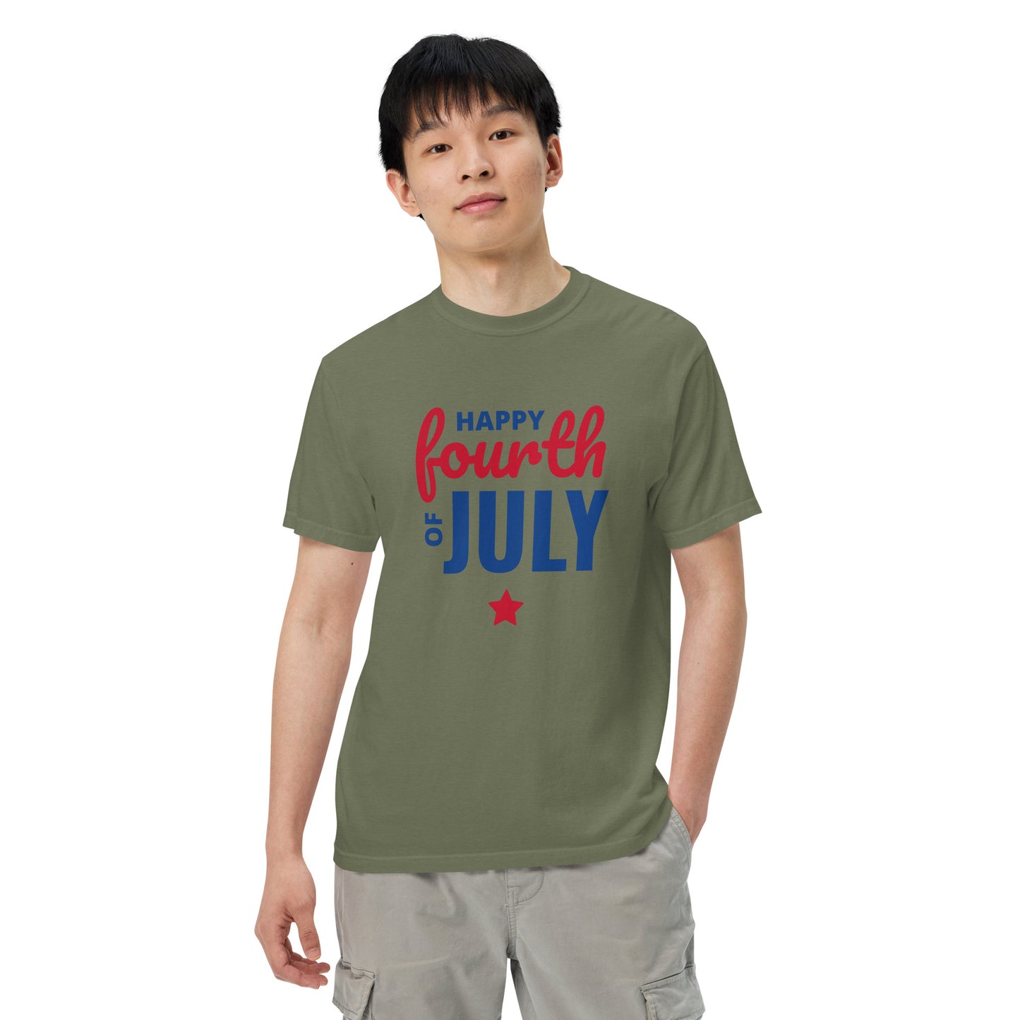 Unisex garment-dyed heavyweight t-shirt Summer T-shirt