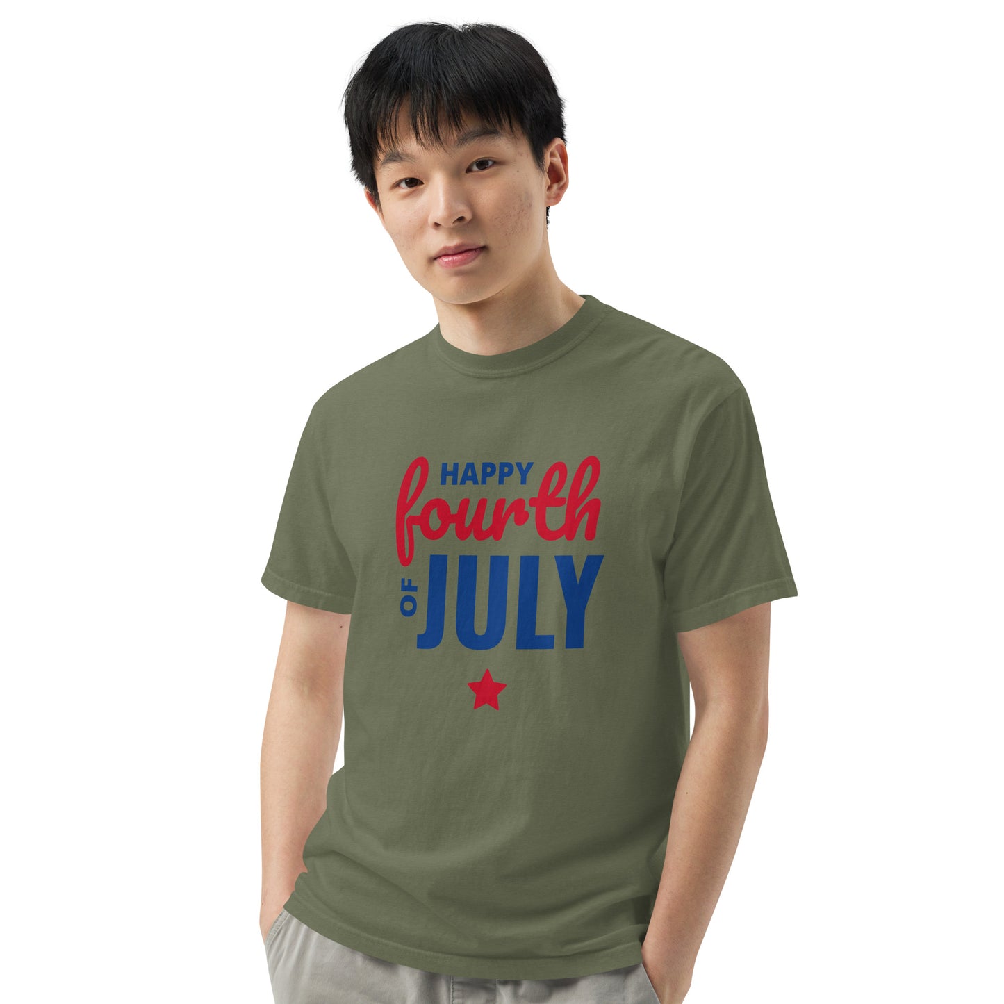 Unisex garment-dyed heavyweight t-shirt Summer T-shirt