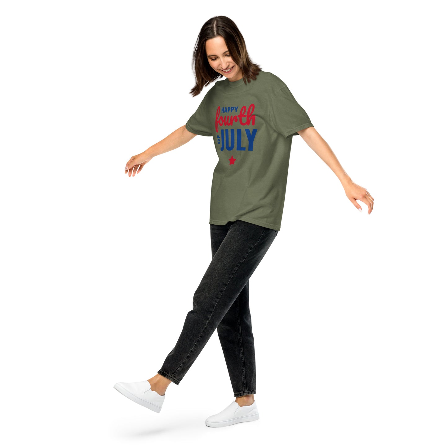 Unisex garment-dyed heavyweight t-shirt Summer T-shirt