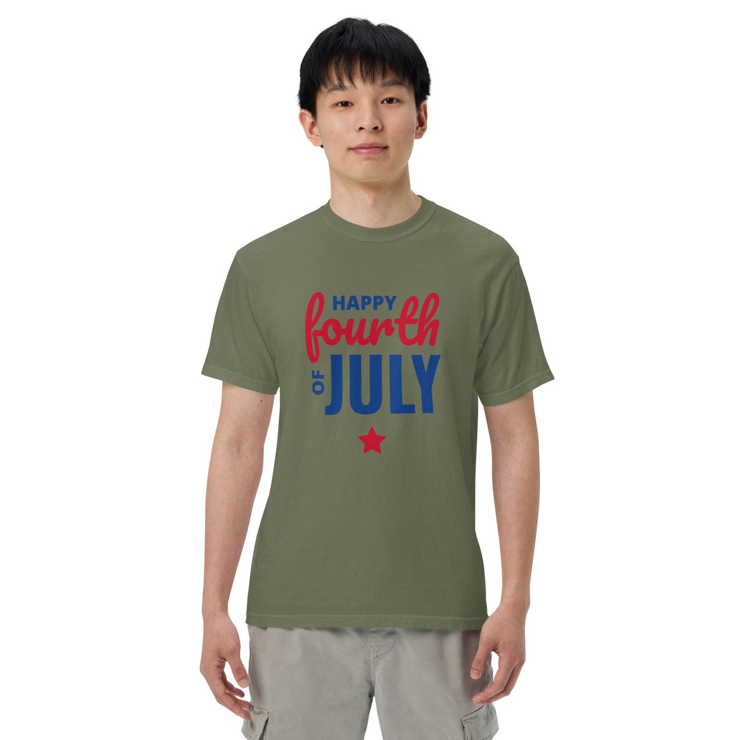 Unisex garment-dyed heavyweight t-shirt Summer T-shirt