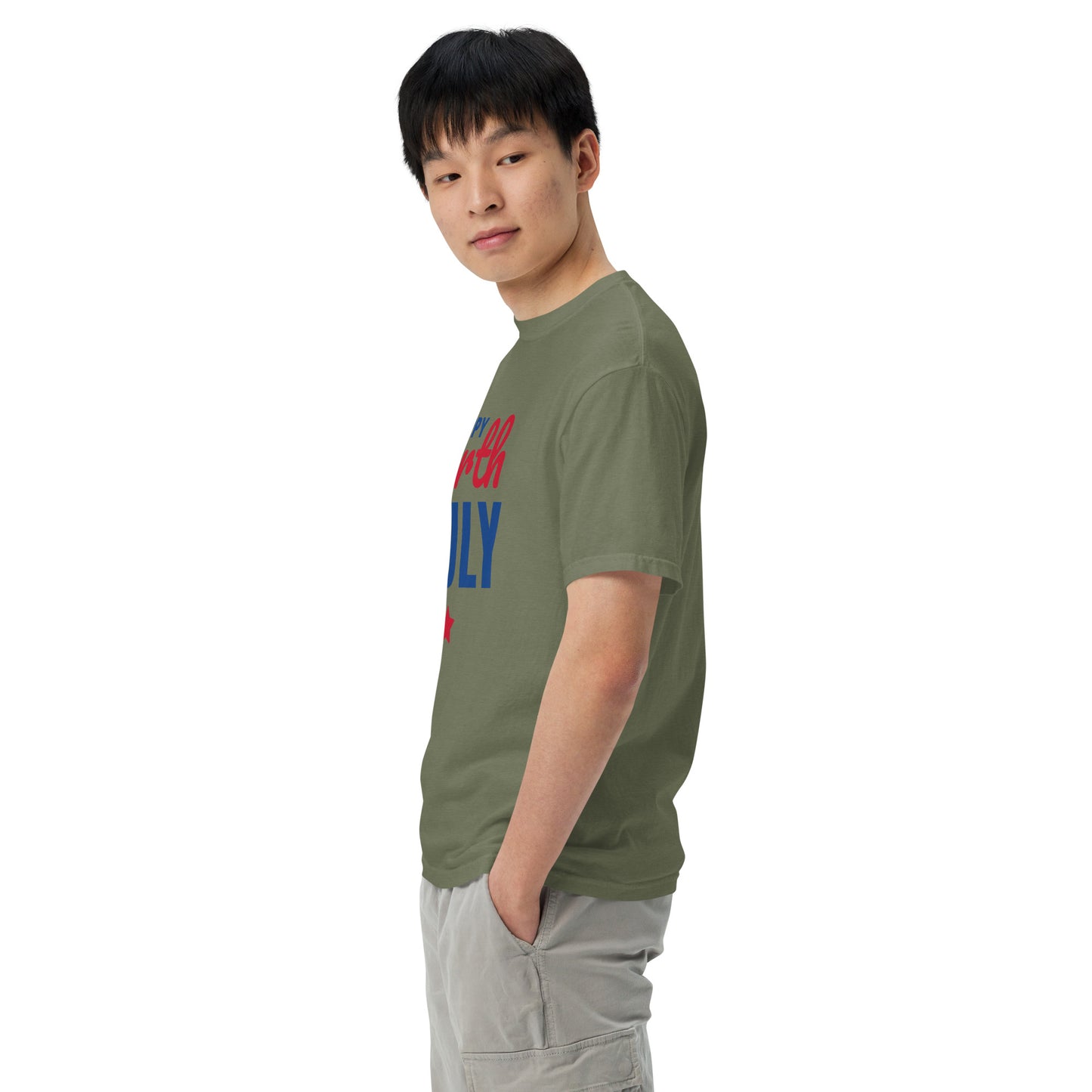 Unisex garment-dyed heavyweight t-shirt Summer T-shirt