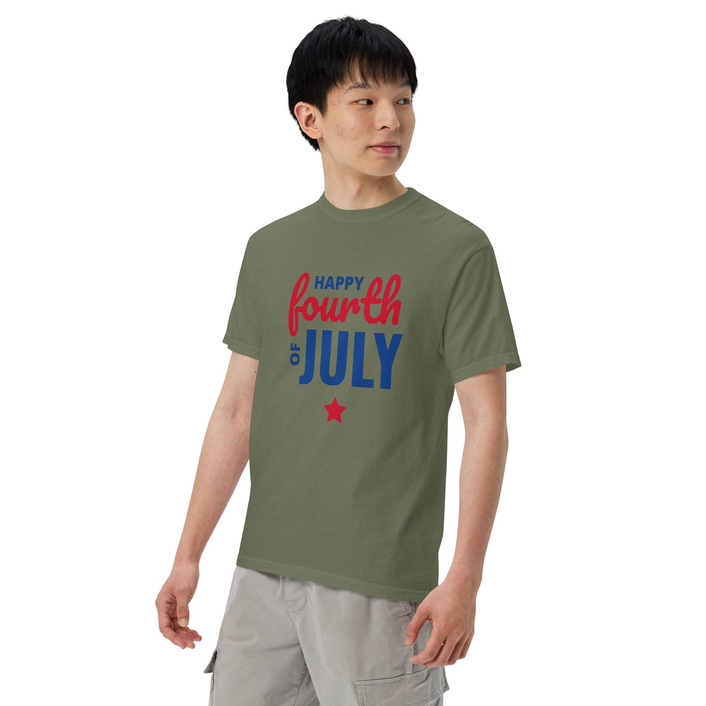 Unisex garment-dyed heavyweight t-shirt Summer T-shirt