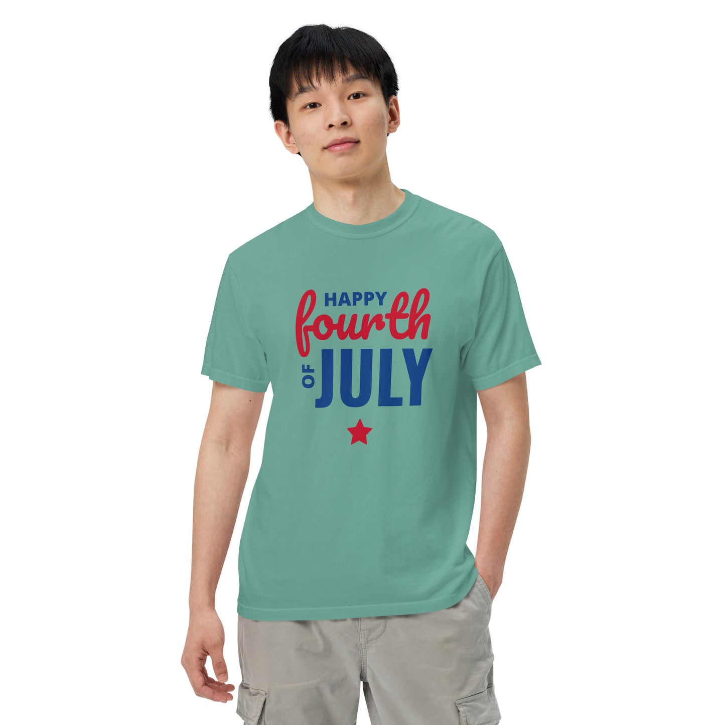 Unisex garment-dyed heavyweight t-shirt Summer T-shirt