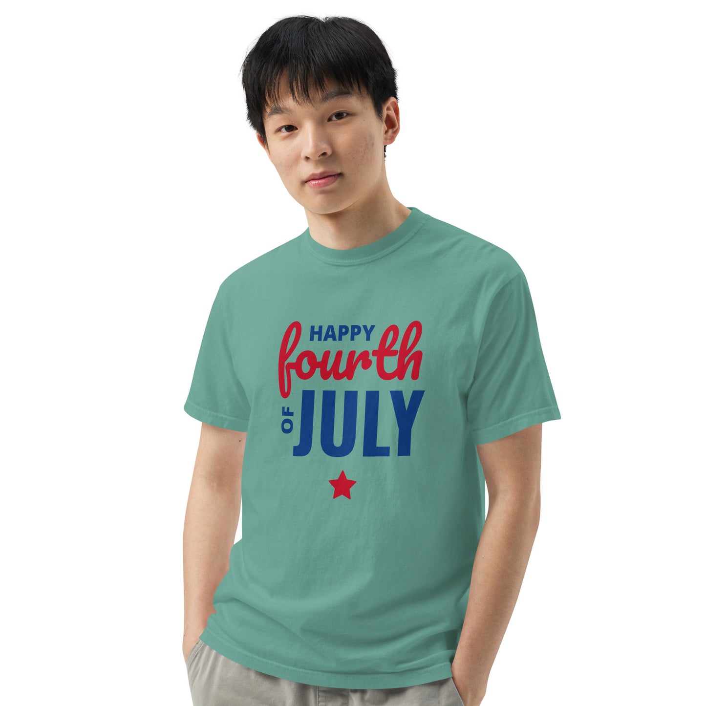 Unisex garment-dyed heavyweight t-shirt Summer T-shirt