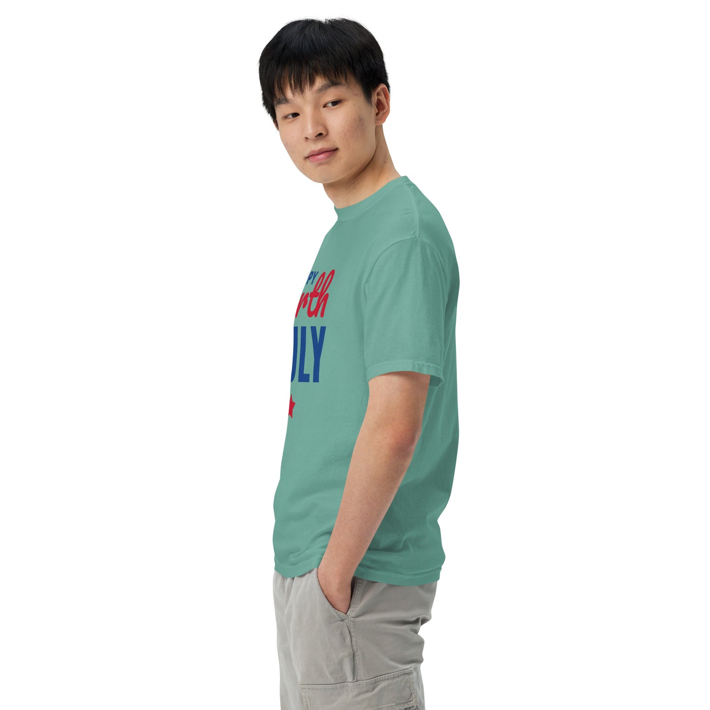 Unisex garment-dyed heavyweight t-shirt Summer T-shirt