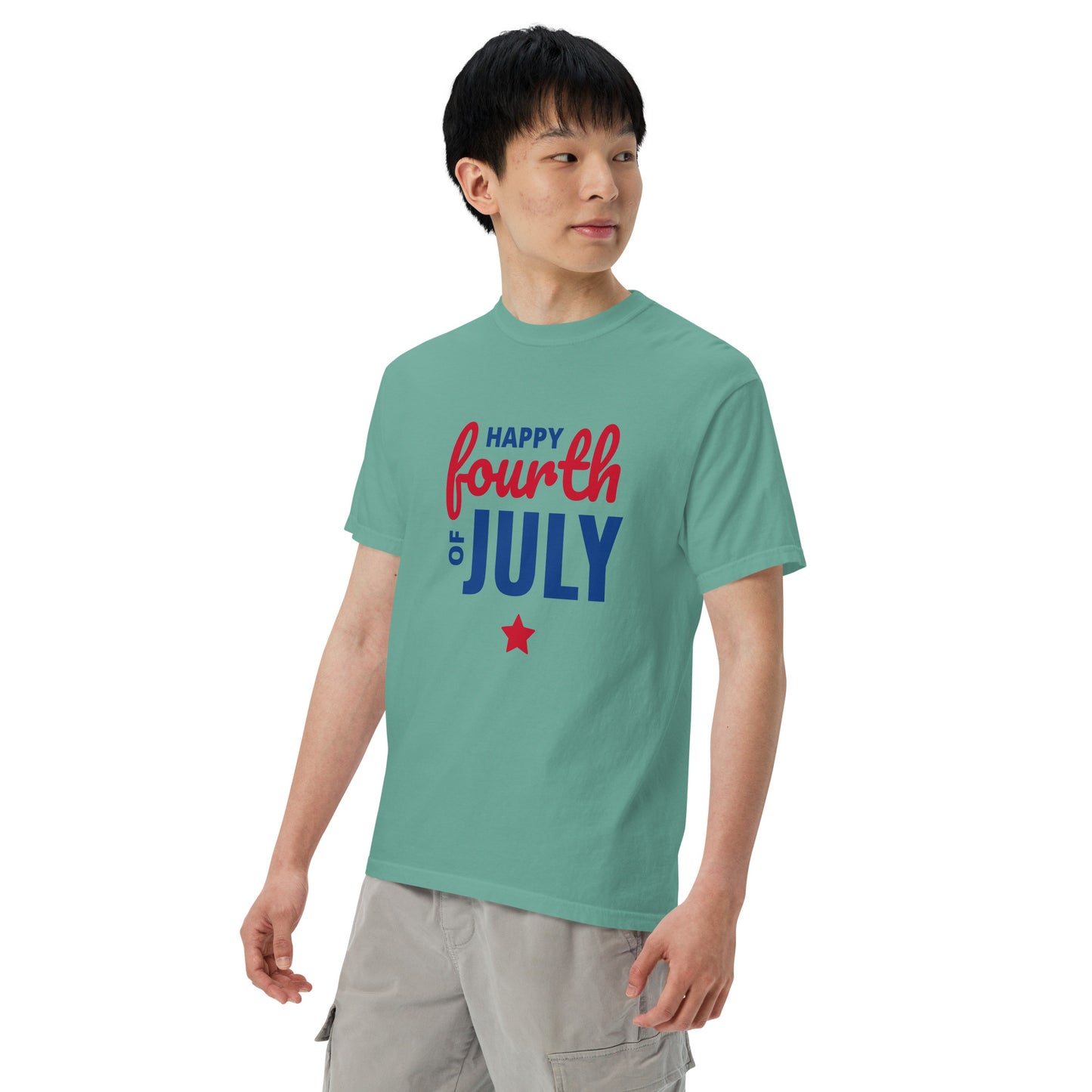 Unisex garment-dyed heavyweight t-shirt Summer T-shirt