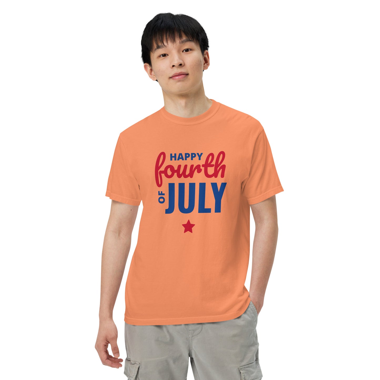 Unisex garment-dyed heavyweight t-shirt Summer T-shirt