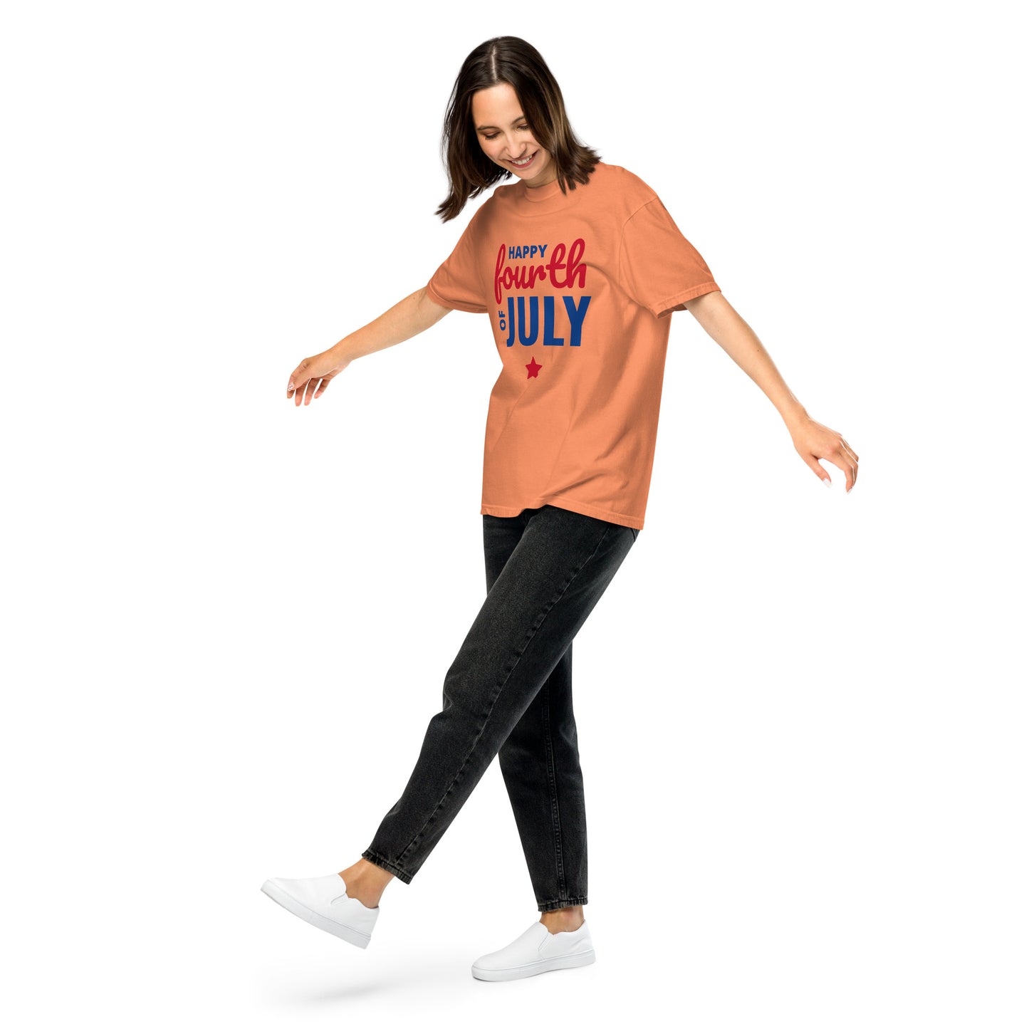 Unisex garment-dyed heavyweight t-shirt Summer T-shirt