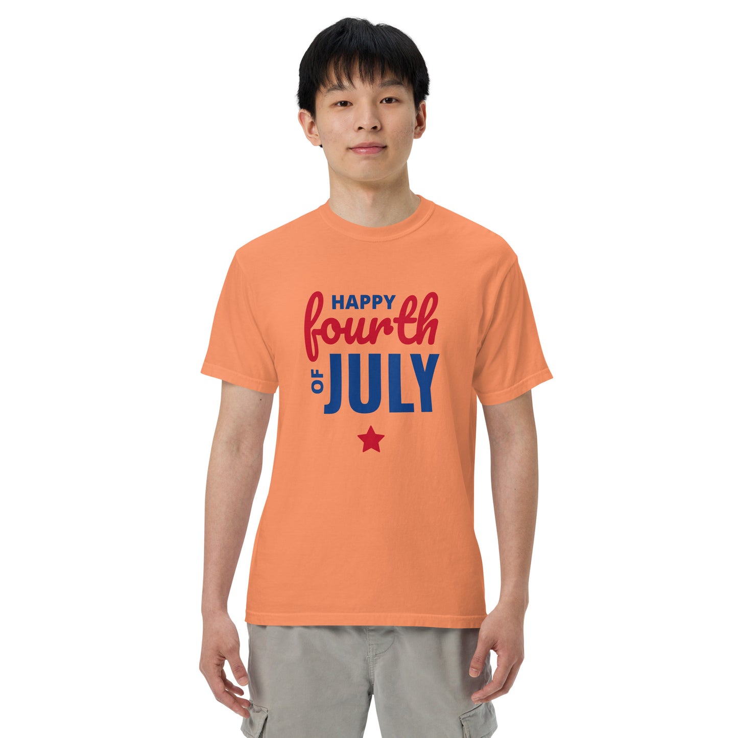 Unisex garment-dyed heavyweight t-shirt Summer T-shirt
