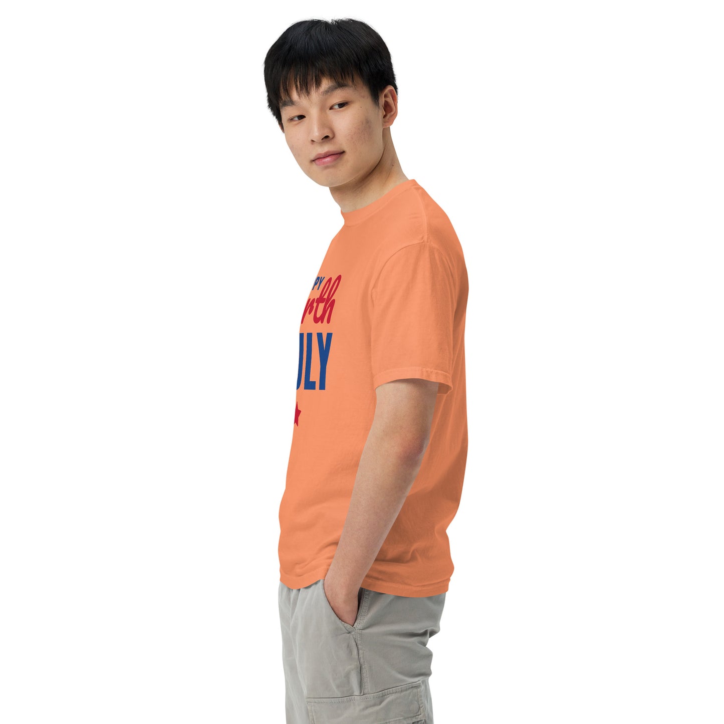 Unisex garment-dyed heavyweight t-shirt Summer T-shirt
