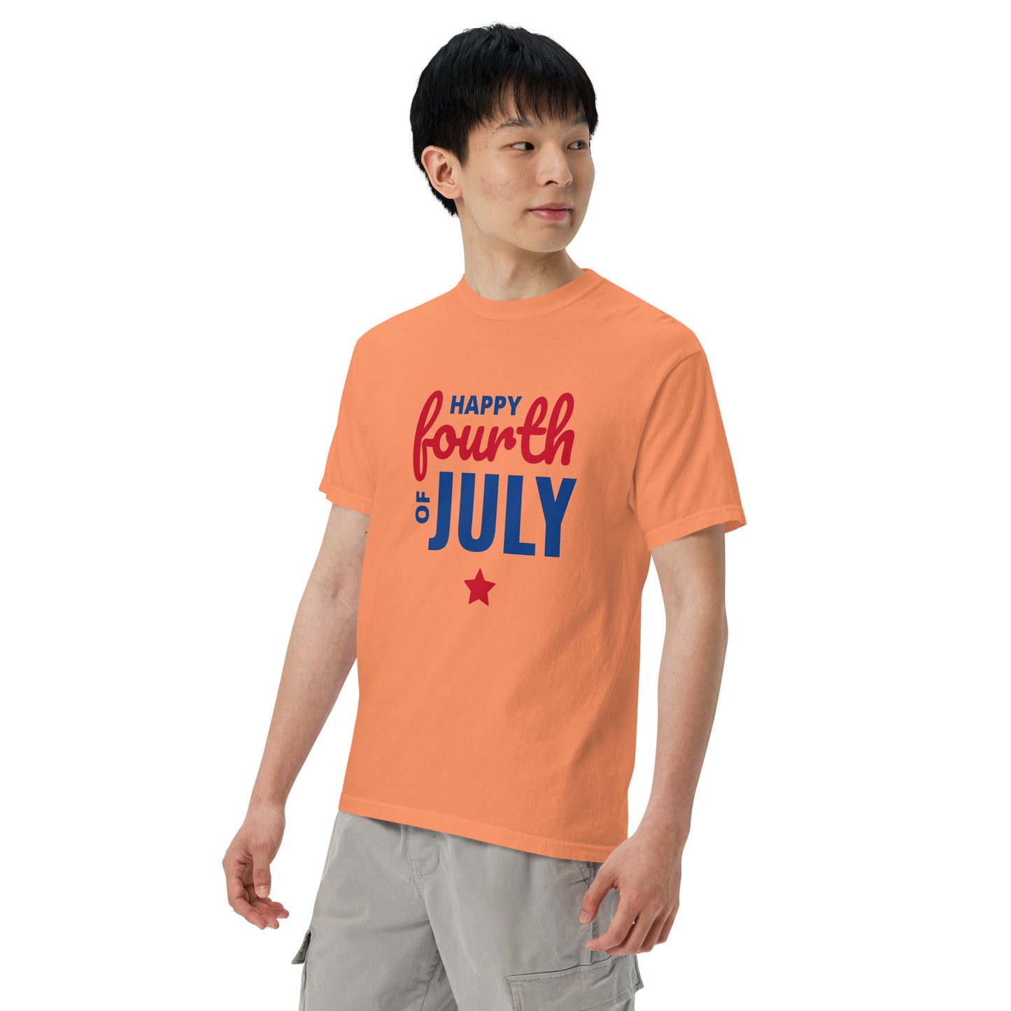 Unisex garment-dyed heavyweight t-shirt Summer T-shirt