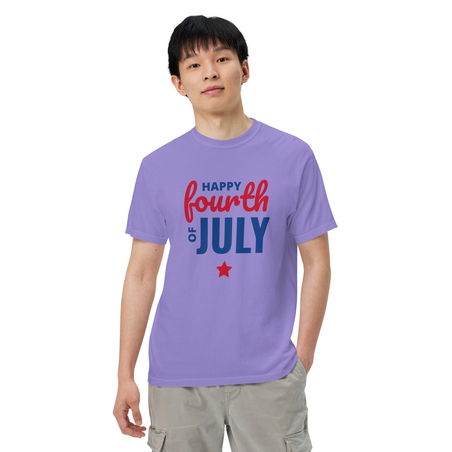 Unisex garment-dyed heavyweight t-shirt Summer T-shirt