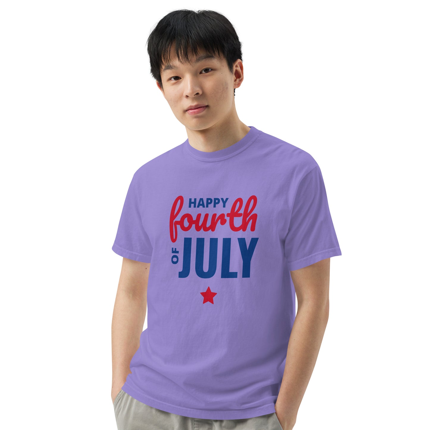 Unisex garment-dyed heavyweight t-shirt Summer T-shirt