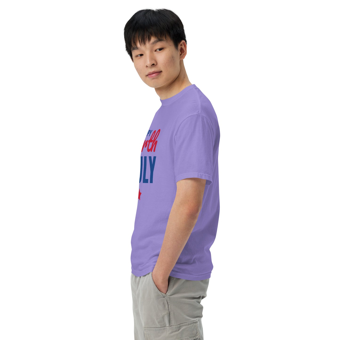 Unisex garment-dyed heavyweight t-shirt Summer T-shirt