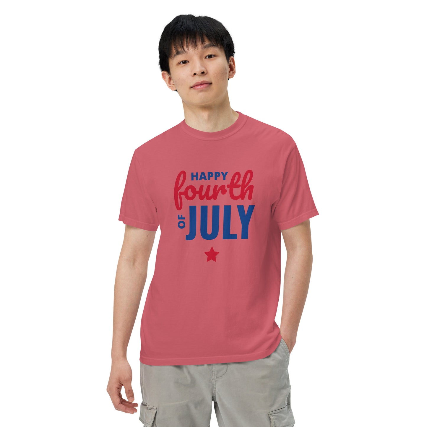 Unisex garment-dyed heavyweight t-shirt Summer T-shirt