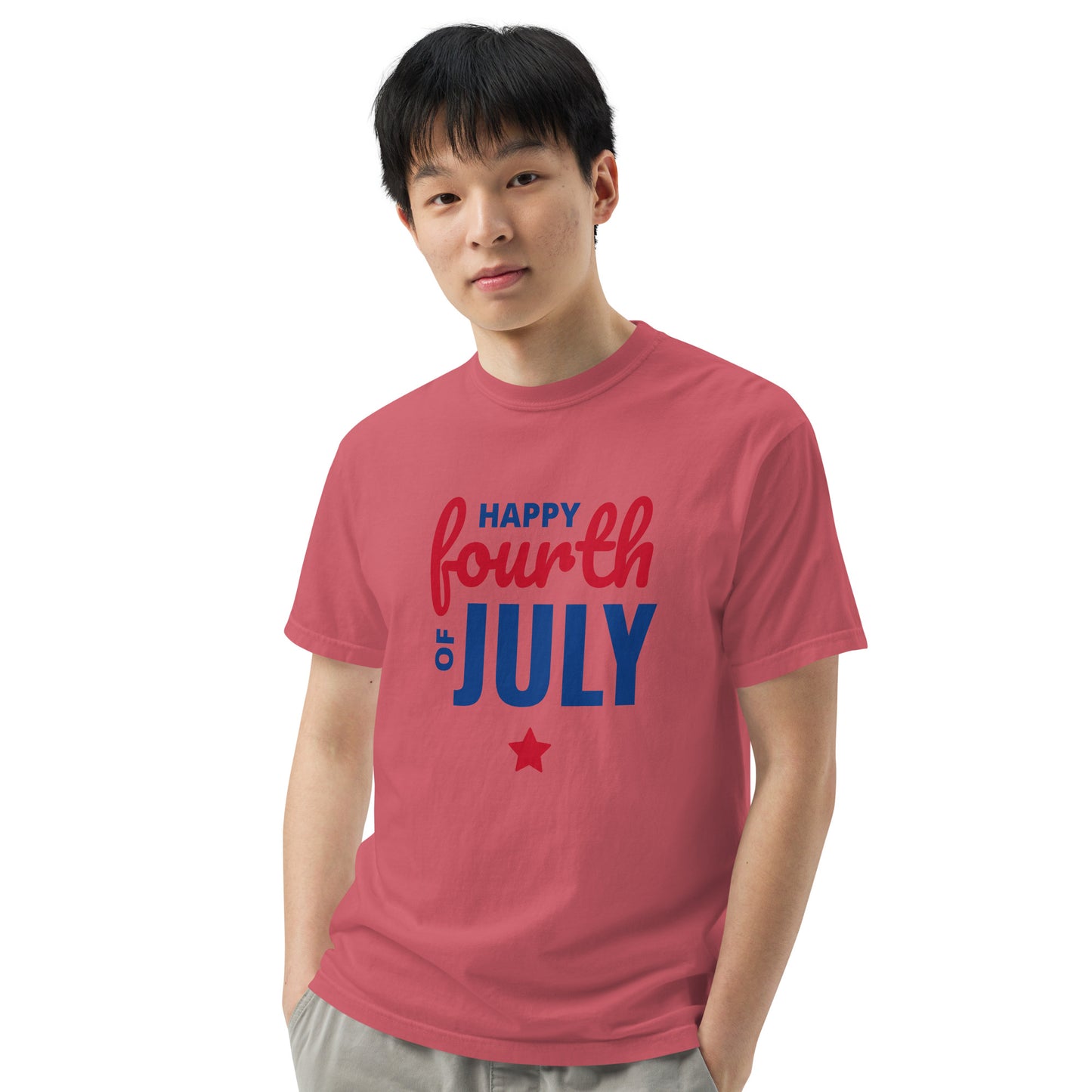 Unisex garment-dyed heavyweight t-shirt Summer T-shirt