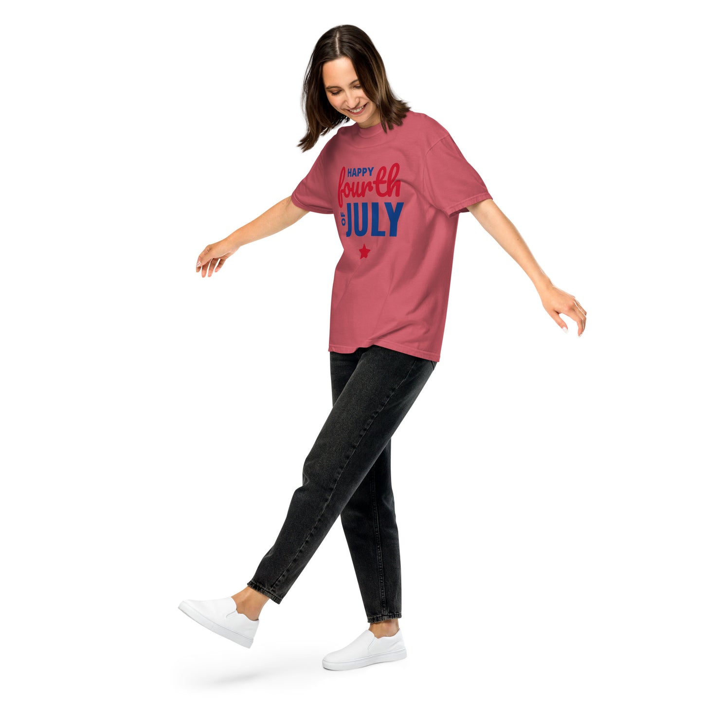 Unisex garment-dyed heavyweight t-shirt Summer T-shirt